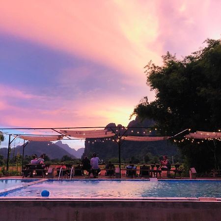 Jungle Paradise Vangvieng - Bungalows 방 비엥 외부 사진