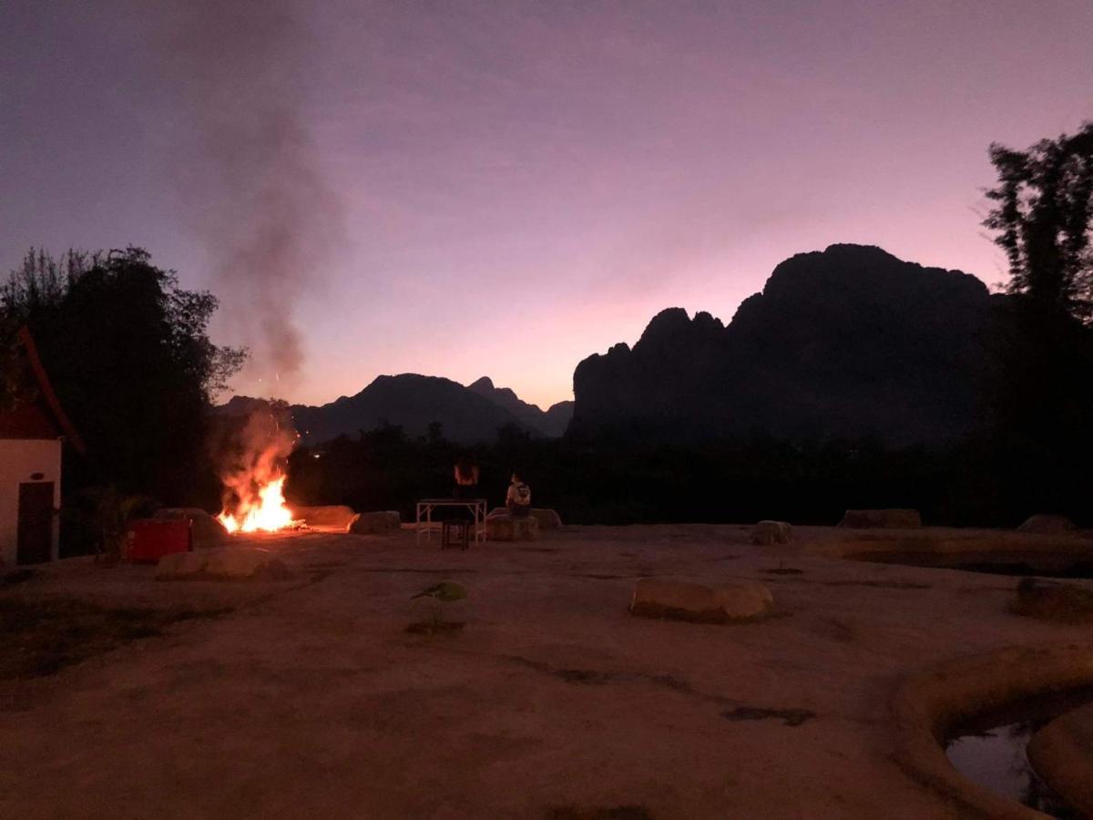 Jungle Paradise Vangvieng - Bungalows 방 비엥 외부 사진