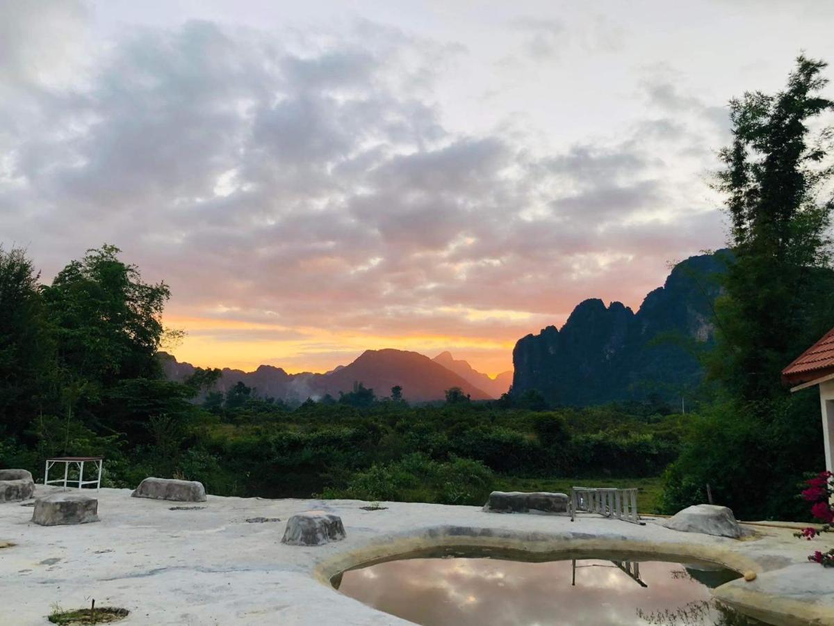 Jungle Paradise Vangvieng - Bungalows 방 비엥 외부 사진