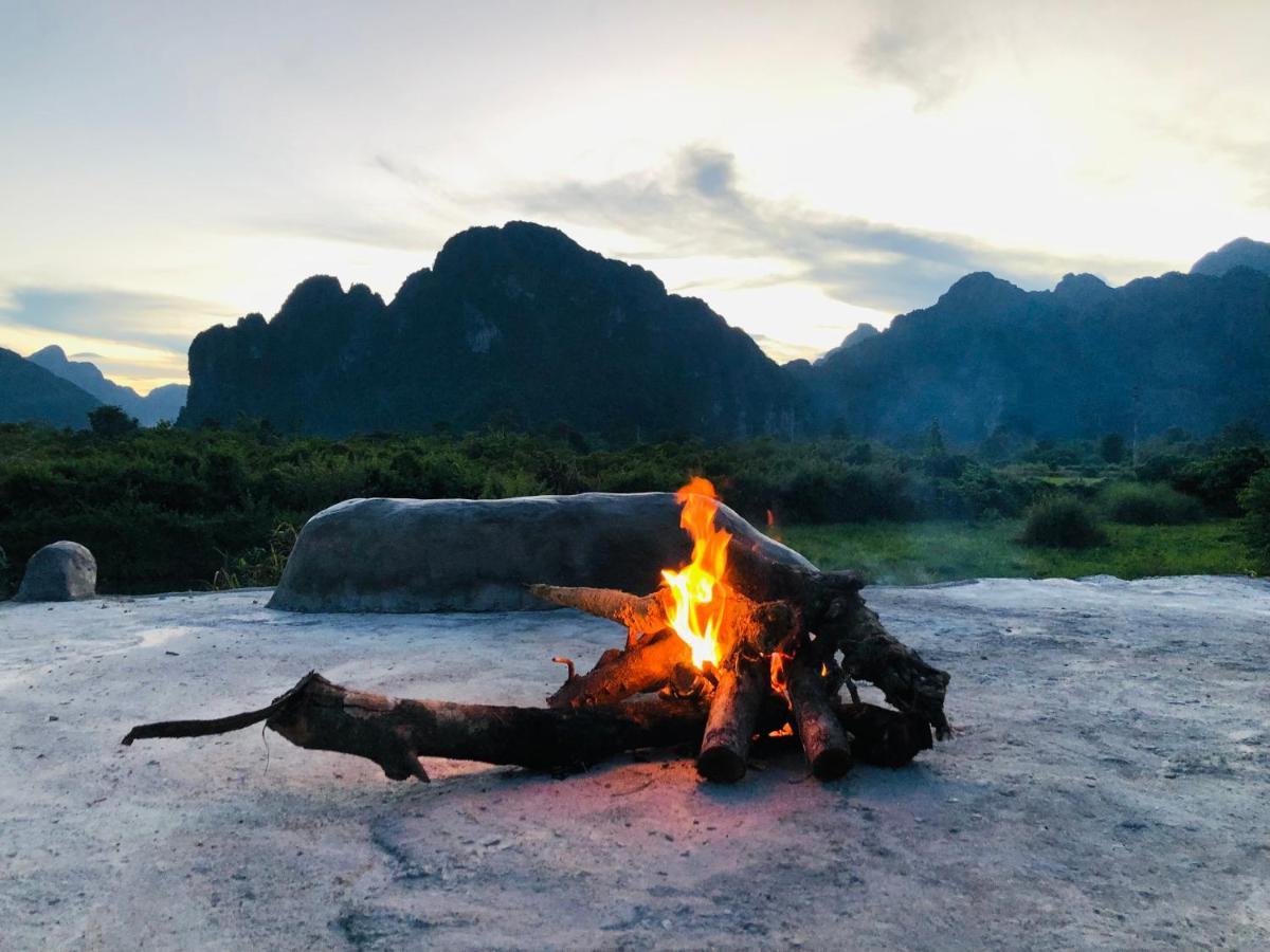 Jungle Paradise Vangvieng - Bungalows 방 비엥 외부 사진