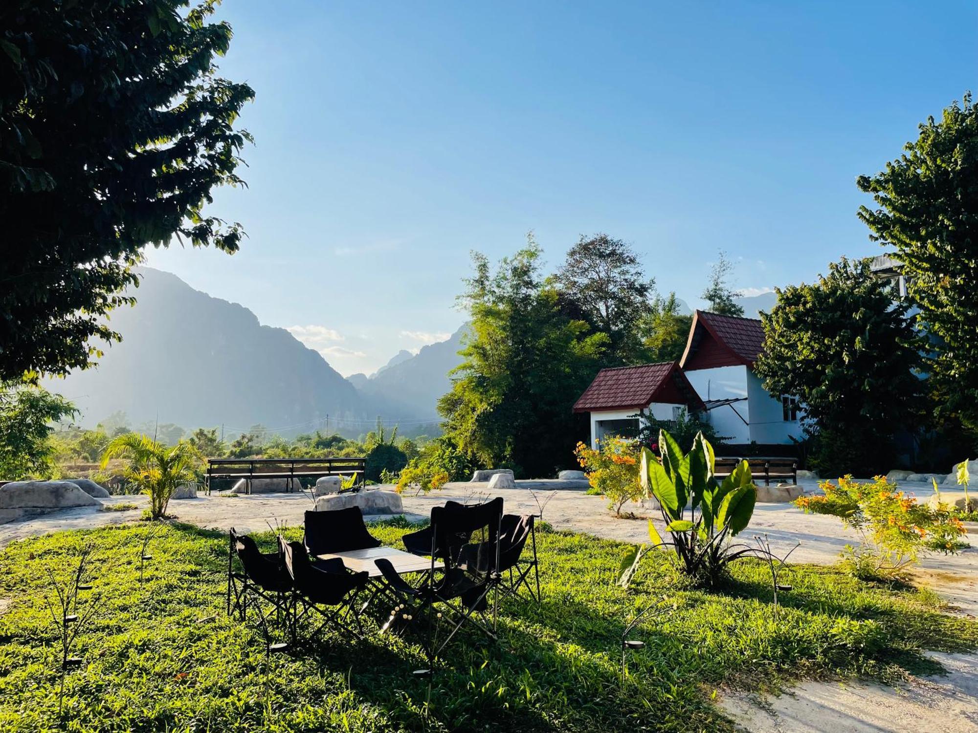 Jungle Paradise Vangvieng - Bungalows 방 비엥 외부 사진