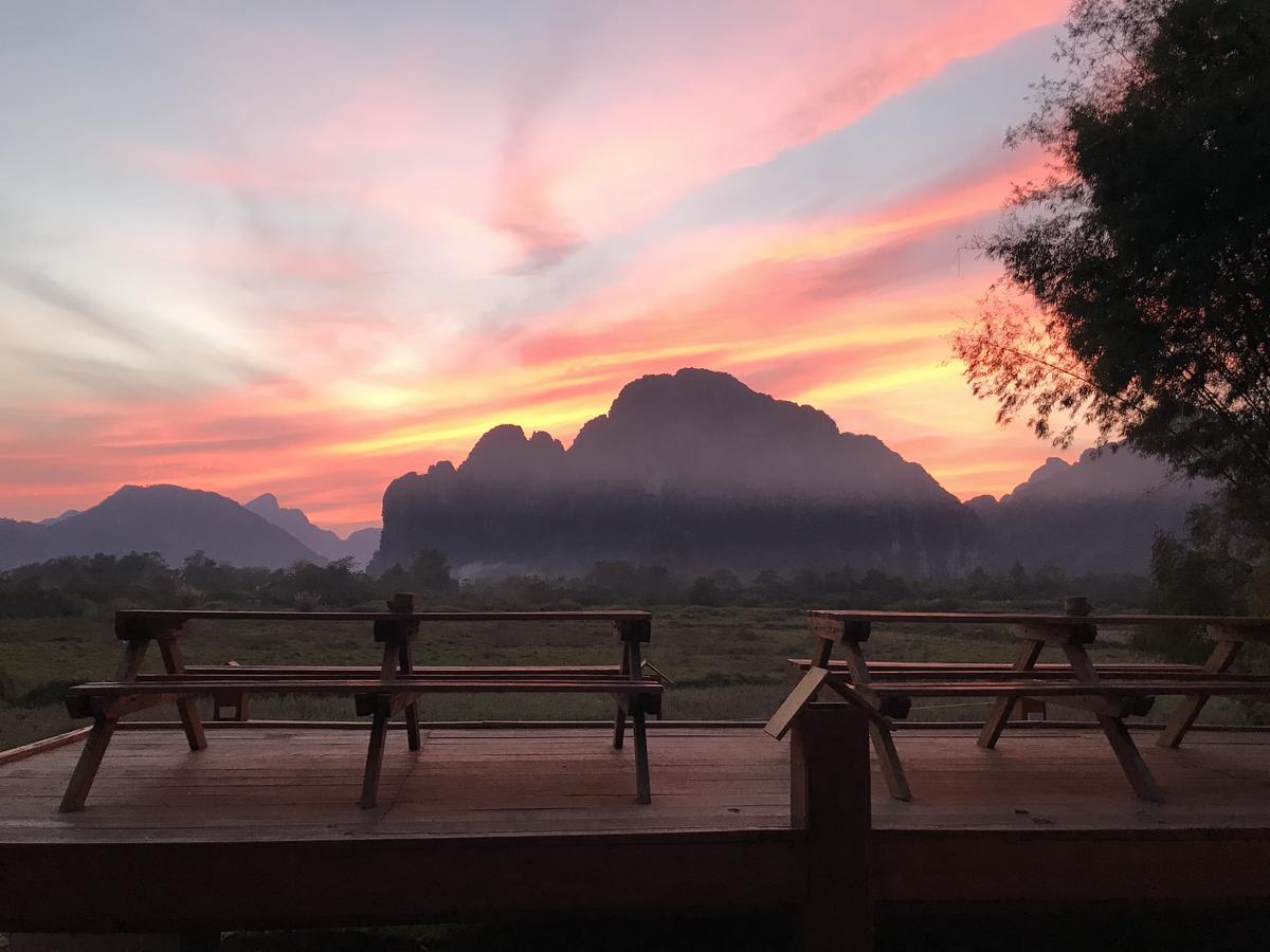 Jungle Paradise Vangvieng - Bungalows 방 비엥 외부 사진