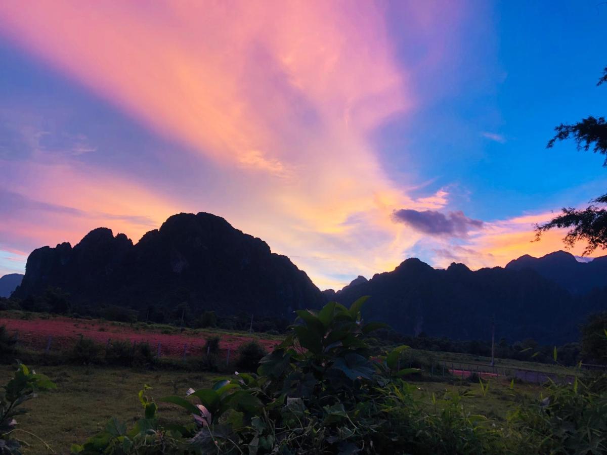 Jungle Paradise Vangvieng - Bungalows 방 비엥 외부 사진